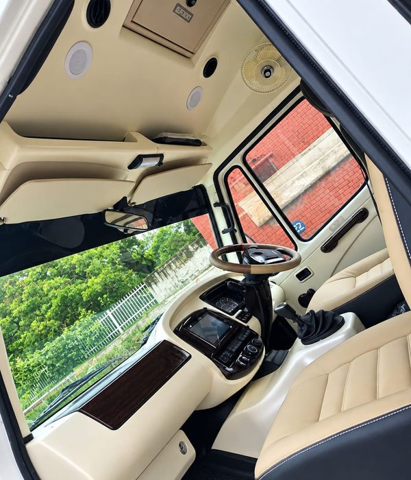 Tempo Traveller driver cabin on rent in Agra - Agra Cabs